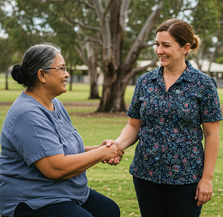 Support workers providing NDIS services in Kilsyth
